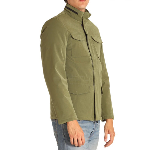 Aquascutum ACTIVE FIELD JACKET ARMY FW23 JK002 06 Green Jacket Mens S