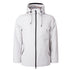 Aquascutum Active Shell Mid Parka Fw23 Jk006 24 White Parka Jacket Mens