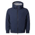 Aquascutum Active Hooded Jacket Navy Fw23 Jk008 11 Navy Blue Jacket Mens - Style Centre Wholesale