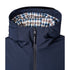 Aquascutum Active Hooded Jacket Navy Fw23 Jk008 11 Navy Blue Jacket Mens - Style Centre Wholesale