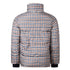 Aquascutum ACTIVE PUFFER JACKET CHECK FW23 JK010 28 Beige Check Jacket Mens S