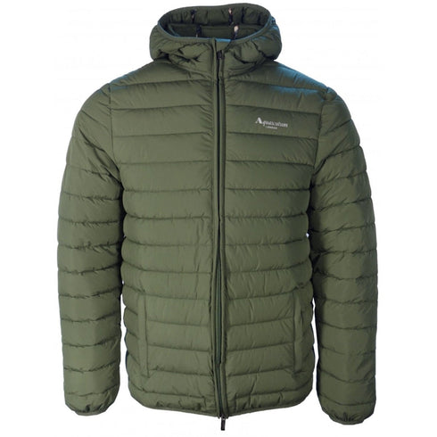 Aquascutum ACTIVE 100GR HOODED JACKET FW23 JK011 06 Green Jacket Mens L