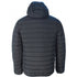 Aquascutum ACTIVE 100GR HOODED JACKET FW23 JK011 11 Navy Blue Jacket Mens M