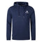 Aquascutum ACTIVE SMALL LOGO HOODIE FW23 SW002 11 Navy Blue Hoodie Mens S