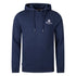 Aquascutum ACTIVE SMALL LOGO HOODIE FW23 SW002 11 Navy Blue Hoodie Mens S