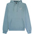 Aquascutum ACTIVE SMALL LOGO HOODIE FW23 SW002 18 Blue Hoodie Mens S