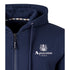 ACTIVE SMALL LOGO FULL ZIP HOODIE FLEECE NAVY S