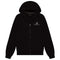 ACTIVE SMALL LOGO FULL ZIP HOODIE FLEECE black S