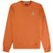 Aquascutum ACTIVE SMALL LOGO CREW FW23 SW006 23 Orange Jumper Mens S