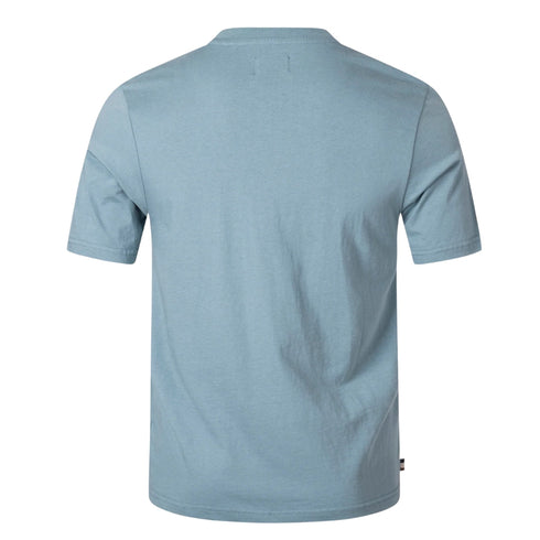 Aquascutum ACTIVE BIG LOGO T-SHIRT FW23 TS001 18 Blue T-Shirt Mens S