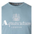 Aquascutum ACTIVE BIG LOGO T-SHIRT FW23 TS001 18 Blue T-Shirt Mens S