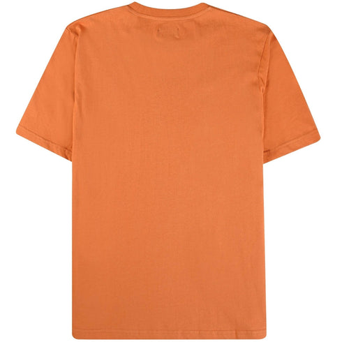 Aquascutum ACTIVE BIG LOGO T-SHIRT FW23 TS001 23 Orange T-Shirt Mens S