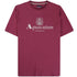 Aquascutum ACTIVE BIG LOGO T-SHIRT FW23 TS001 26 Burgundy T-Shirt Mens M
