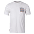 Aquascutum ACTIVE CHECK POCKET T-SHIRT FW23 TS004 24 White T-Shirt Mens S