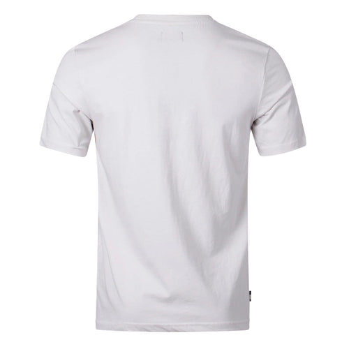 Aquascutum ACTIVE CHECK POCKET T-SHIRT FW23 TS004 24 White T-Shirt Mens S
