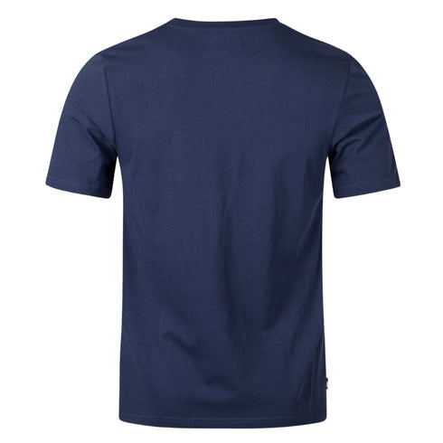 Aquascutum ACTIVE PIPING T-SHIRT NAVY FW23 TS005 11 Navy Blue T-Shirt Mens M