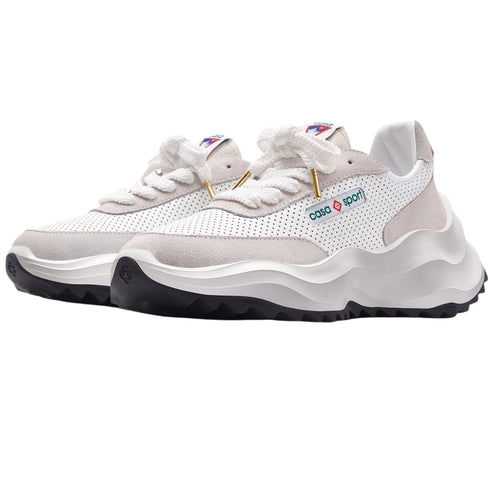 Casablanca Atlantis Sneaker White Af22 Snk 002 01 4 002 White Shoes Womens