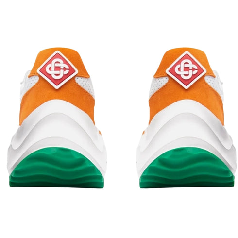 Casablanca Atlantis Sneaker White Orange Af22 Snk 002 02 4 002 White Shoes Womens
