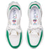 Casablanca Atlantis Sneaker White Green Af22 Snk 002 03 002 White Shoes Womens