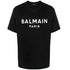 Balmain Paris Bold Brand Logo Black T-Shirt AH1EF000BB29 EAB