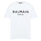 Balmain Paris Bold Brand Logo White T-Shirt AH1EF000BB29 GAB
