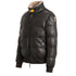 Parajumpers ALF LEATHER PMJKLE03 736 PHANTOM DARK GREY LEATHER JACKET Mens L