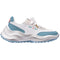 Casablanca Atlantis Sneaker White Light Blue As23 Snk 016 04 4 016 White Shoes Womens