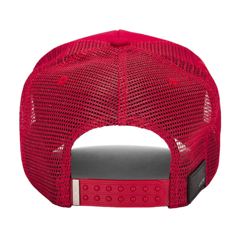 Amiri MA Logo Red Trucker Hat One Size
