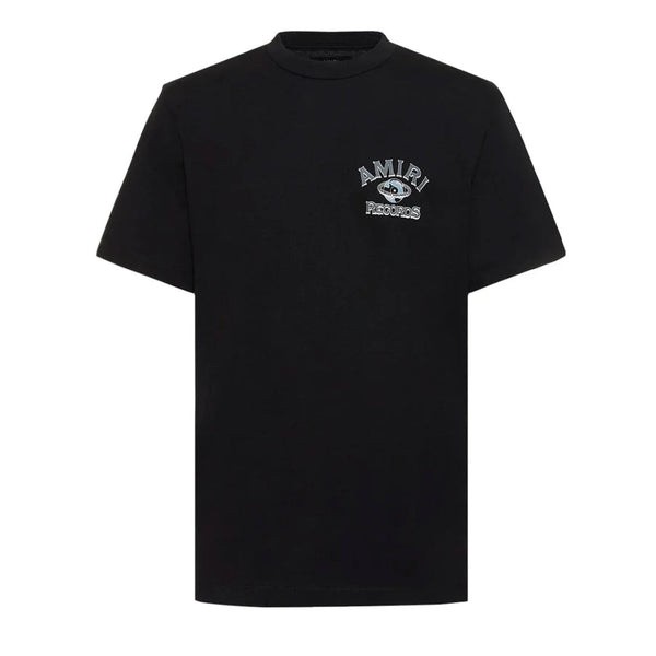 Amiri Global Records Logo Black T-Shirt S