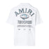 Amiri Global Records Logo White T-Shirt M