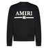 Amiri MA Bar Appique Logo Black Sweatshirt XS