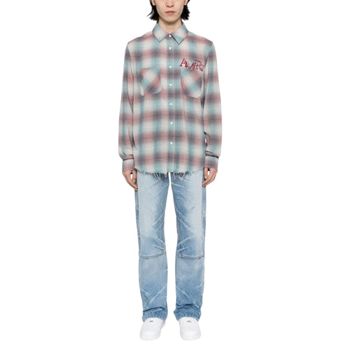 Amiri Aw23Msl089 573 Shirts Mens