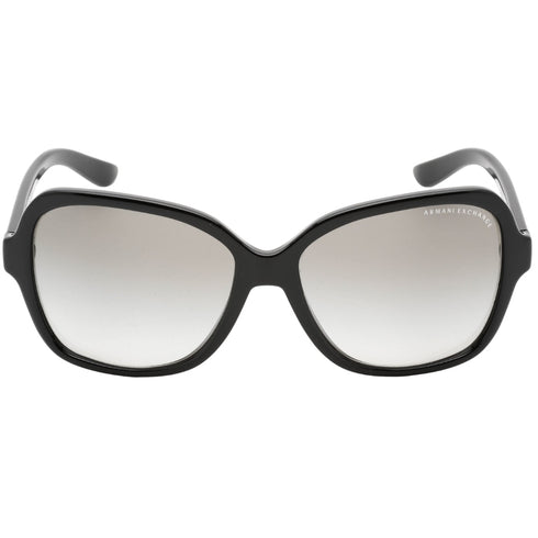 Armani Exchange Grey Gradient Lens Black Sunglasses AX4029S 800411