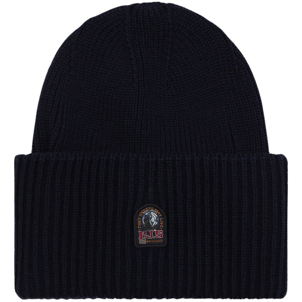 Parajumpers Achille Dark Navy Blue Beanie - Style Centre Wholesale