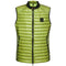 Belstaff Airframe Neon Yellow Shiny Gilet Down Filled Jacket S