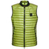 Belstaff Airframe Neon Yellow Shiny Gilet Down Filled Jacket S