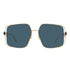 Dior Archidior S1U Cd40037U B0B0 10V Gold Frame Blue Lens Sunglasses Womens