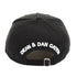 Dsquared2 White Logo Black Cap