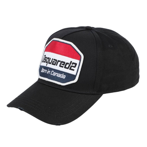 Dsquared Bcm0314 05C000001 2124 2124 Black/Red Cap Men One Size