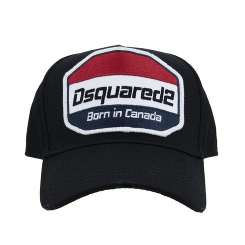 Dsquared Bcm0314 05C000001 2124 2124 Black/Red Cap Men One Size
