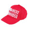 DSQUARED2 BCM0340 4065 Dsquared2 25th Anniversary Reverse Logo Baseball Cap 4065 RED Hat One Size