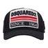 Dsquared2 Since 1964 Embroidered Logo Black Cap - Style Centre Wholesale