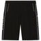 Givenchy Classic Fit Branded Side Logo Black Shorts L