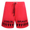 Diesel Shark Tooth Design Brave Red Swim Shorts S