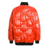 Parajumpers BOMB PWJKIN32 Reversible Jacket R028 PENCIL - CARROT Black - Reverse Side Orange Oversize Down Bomber Jacket Womens S