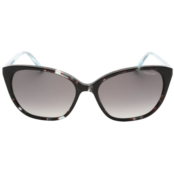 Banana Republic Grey SF Polarized Lens Black Havana Style Sunglasses One Size