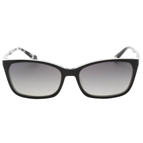 Banana Republic Grey SF Polarized Lens Black CRY Style Sunglasses One Size