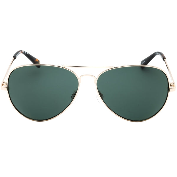 Banana Republic Green Lensed Light Gold Sunglasses One Size