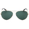 Banana Republic Green Lensed Light Gold Sunglasses One Size