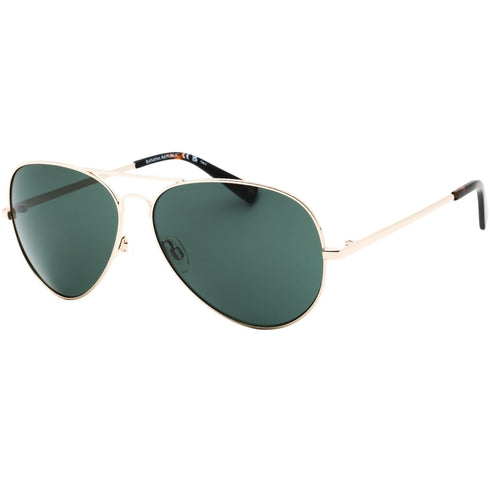 Banana Republic Green Lensed Light Gold Sunglasses One Size